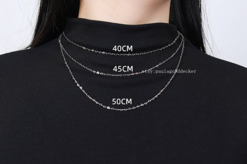 Chaîne En Argent Sterling 925 - Longueur 40 Cm - Neuve Avec étiquettes