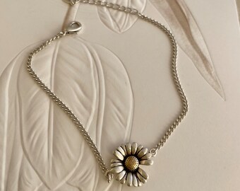 Sunflower Flower Bracelet - Gifts for Women Girls  - Adjustable
