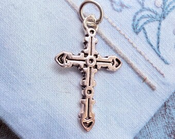18mm, Sterling Silver Charm , 1 piece