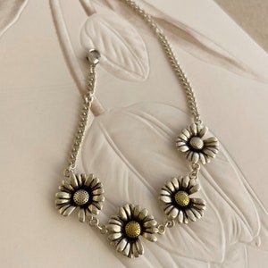 Sonnenblume Blume Armband - Geschenke für Frauen Mädchen - Einstellbar