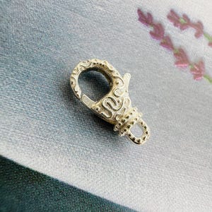 Sterling Silver Clasp, 13x6mm
