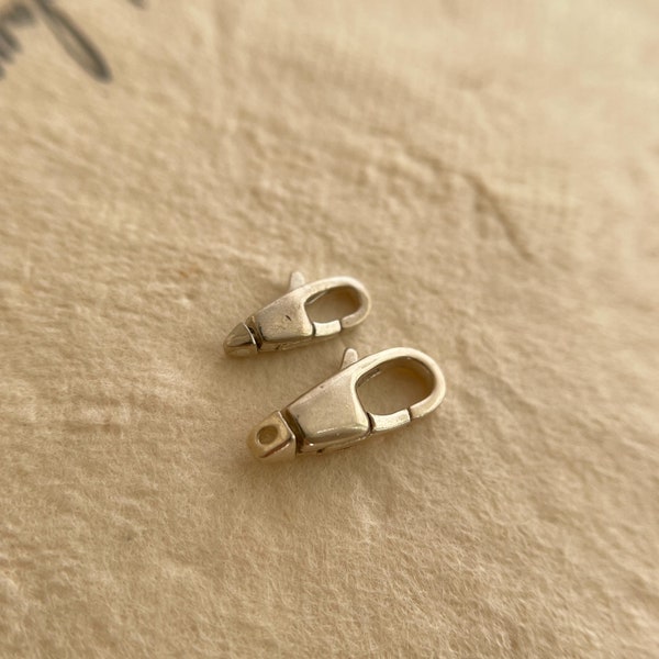 Sterling Swivel Clasp Etsy