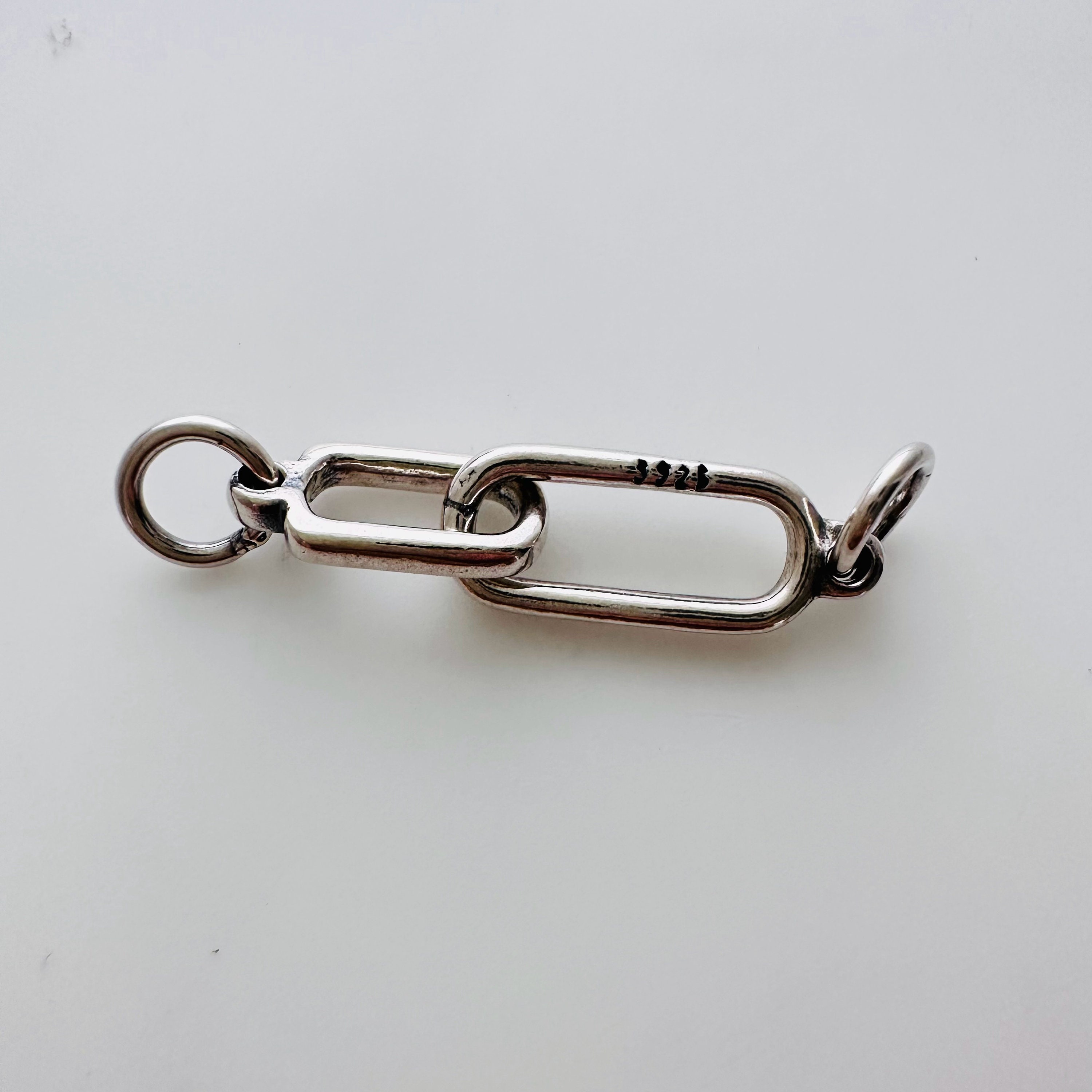 Solid Sterling Silver Rectangle Link / 23x5mm - Etsy