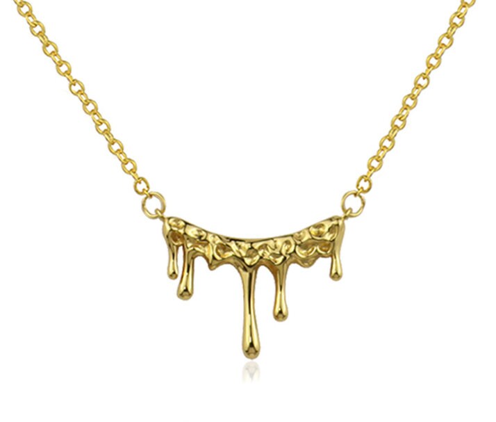 1 Piece Drip Drips Dripping Necklace 18 inch Etsy