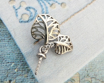 Berlockfatt i sterlingsilver, 1 st, 12 mm