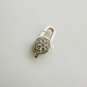 Sterling Silver Clasp, 15x7mm