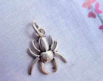 Sterling Silver Charm  , 15mm, 1 piece