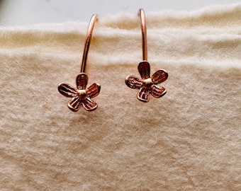 Solid Sterling Silver Earwires Findings / 20x5mm / 1 Pair