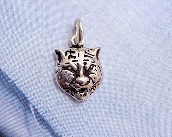 Sterling Silver  Charm  , 9mm, 1 piece