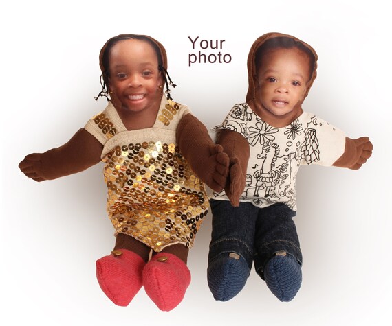 personalized photo face dolls