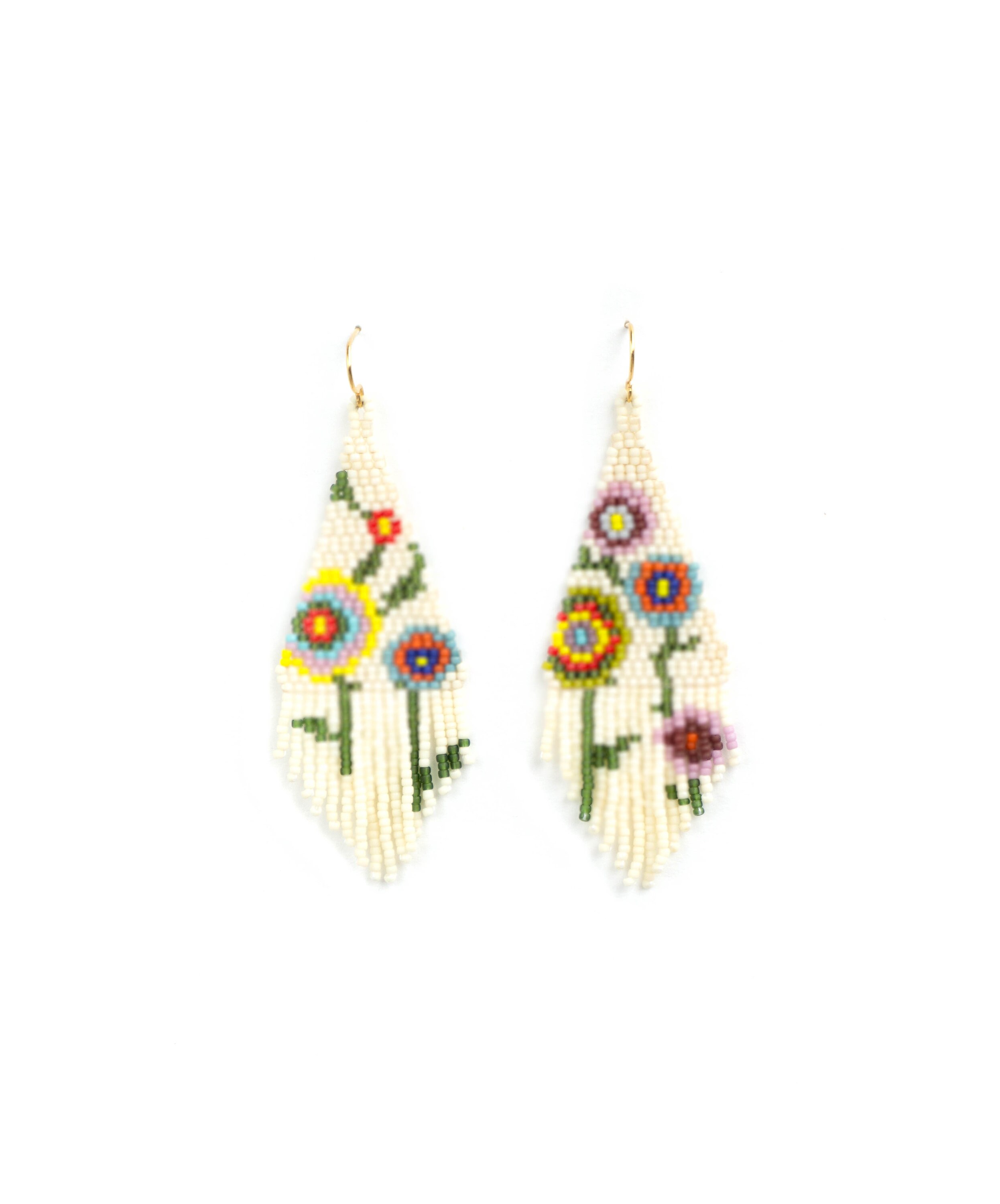 Flower Petal Earrings\uff08Pin\uff09 Wedding Jewelry Making Matte Gold Plated Brass 925 Sterling Silver Post 2pcs 1-eso0017