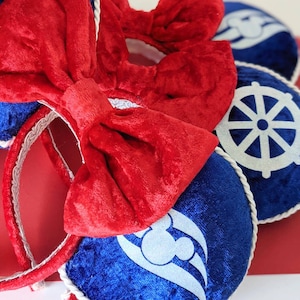 Orejas de crucero de terciopelo personalizadas