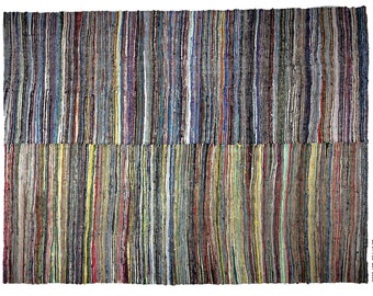 Vintage Turkish Rag Kilim Rug,10x13 , Oversized Colorful Large Kilim Rug 10x13, Turkish Vintage Kilim, Big Chaput Kilim Rug,2039