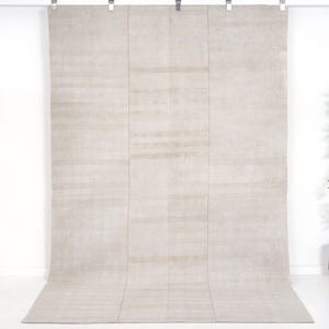 Faded Kilim Rug, Turkish Kilim Rug 6x9, Handmade Rug, Vintage Kilim Rug, Living Room Rug, Area Rug, 11131
