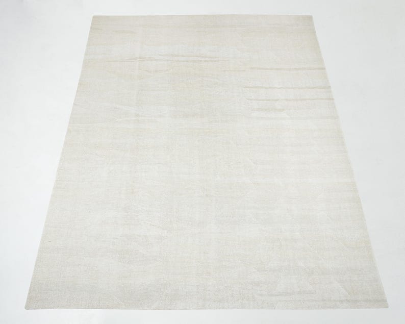 Plain White Large Vintage Turkish Area Hemp Kilim Rug 10x12, 12277 Etsy Canada