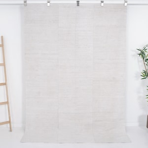 Neutral Kilim Rug, Handmade rug, Vintage Turkish Kilim Rug 5x8, Area rug, Flat Weave Rug, White Kilim Rug