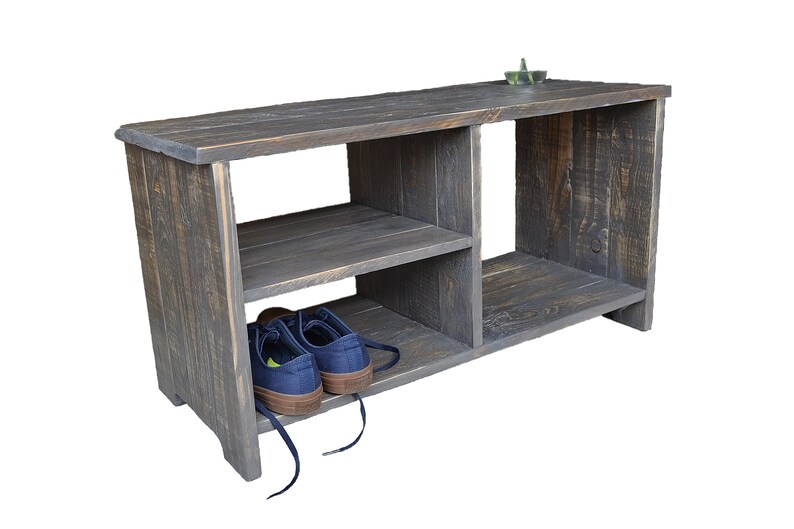 Wooden Shoe Rack Shoe Rack Bench Shoe Storage With Etsy
