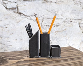 Desk Tidy, Stationary Organiser, Industrial Home and Business Furniture Made to Measure in Scotland