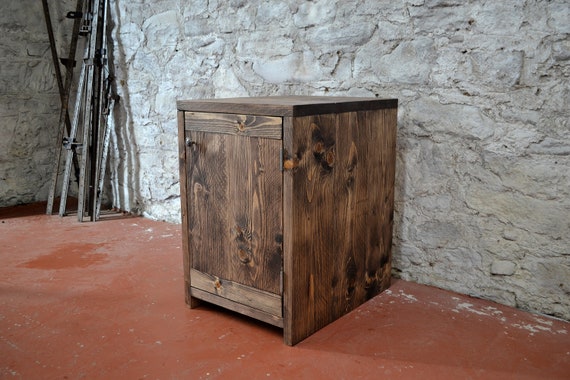 Storage Cabinet Made With Solid Reclaimed Wood Bespoke Handmade