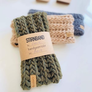 banderole de banderole, emballage cadeau, tricot soi-même, banderole de bandeau de bandeau de tête, emballage cadeau, fait main, banderole pour bandeaux,