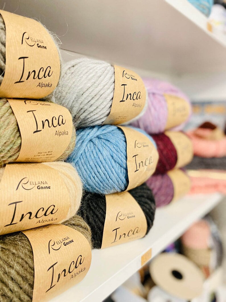 Inca alpaca wool perfect for our headband image 1