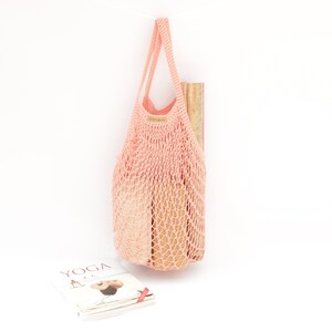 Shopping net net bag instructions with VIDEOS knitting bag knitting project bag knitting bag shopping bag image 5