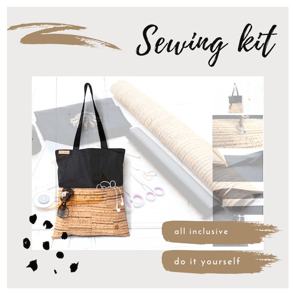 Diy kit sewing package shopper DESIRED COMBINATION | do it yourself | do it yourself | diy kit | diy set | Christmas gift | sewing kit tutorial