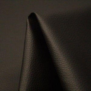 Synthetic leather ÖkoTex // black nappa 1pcs.25 x 50 cm #7