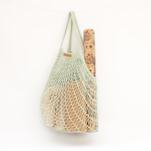 Shopping net net bag instructions with VIDEOS knitting bag knitting project bag knitting bag shopping bag image 6