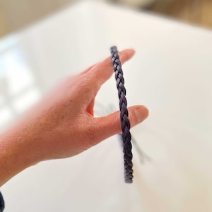 Hair band lavender | headband | bohemian | leather hairband | hair | hairstyle | accessories | vintage | gift for her | women&#39;s gifts | christmas gifts