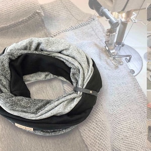 Loop scarf sewing instructions download diy do it yourself sewing pdf make it yourself sew gift sew gift for men
