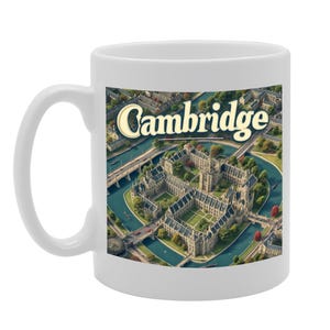 MG6205 Straßburg Souvenir Becher | Universität Stadt Reise Geschenk | Keramik-Andenken mit ikonischen Sehenswuerdigkeiten