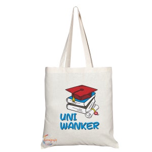 TB1228 Uni Wanker Neuheit Geschenk Geschenk Gedruckt Eco-Friendly Stylish Long Tote Schultertasche mit Griff