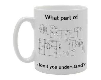 MG484 Quale parte dell&#39;ingegneria Novità regalo stampato tazza di ceramica da tè e caffè