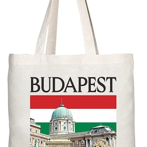 TB1550 Budapest Ungarn - B Neuheit Geschenk Geschenk gedruckt umweltfreundliche stilvolle Tote Schultertasche mit langem Griff