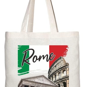 TB1527 Rom Italien - Ein Neuheit Geschenk Gedruckt Umweltfreundliche stilvolle langstielige Tote Schultertasche