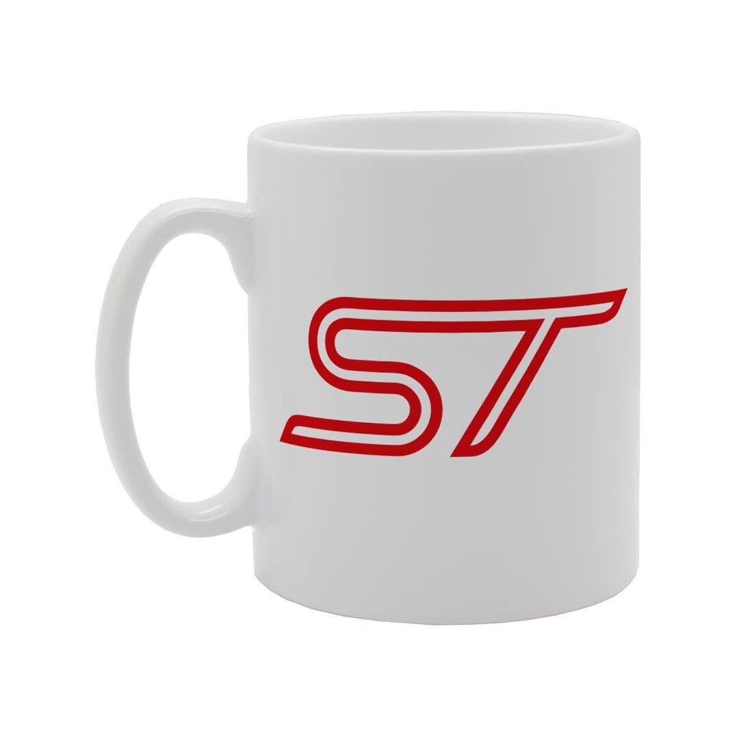 Mug Personnalisé Ford - Tasse Blanche En Céramique Pour Café Ou Thé, Neuve Sous Emballage