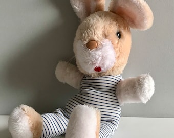 Vintage St Michael Marks and Spencer Bunny Rabbit Comforter Soft Toy Rabbit Plush plushie. Cute Nostalgic 1990s Rabbit Teddy Child s Gift Etsy UK