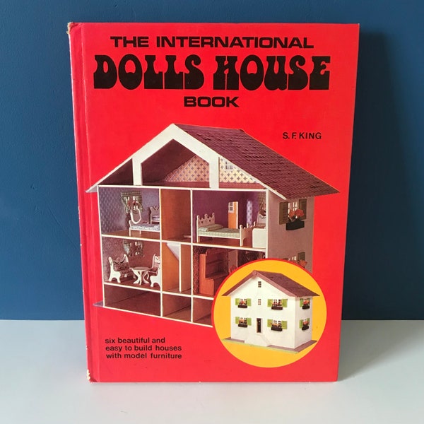 Vintage dolls house craft book.