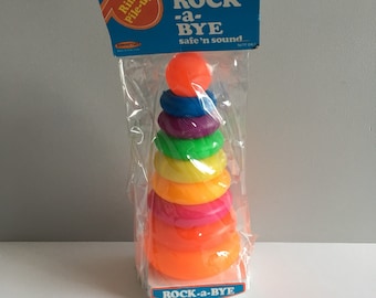 Vintage baby stacking toy.