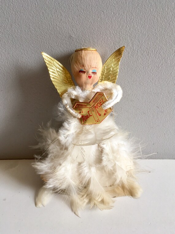 Vintage Christmas Tree Angel 
