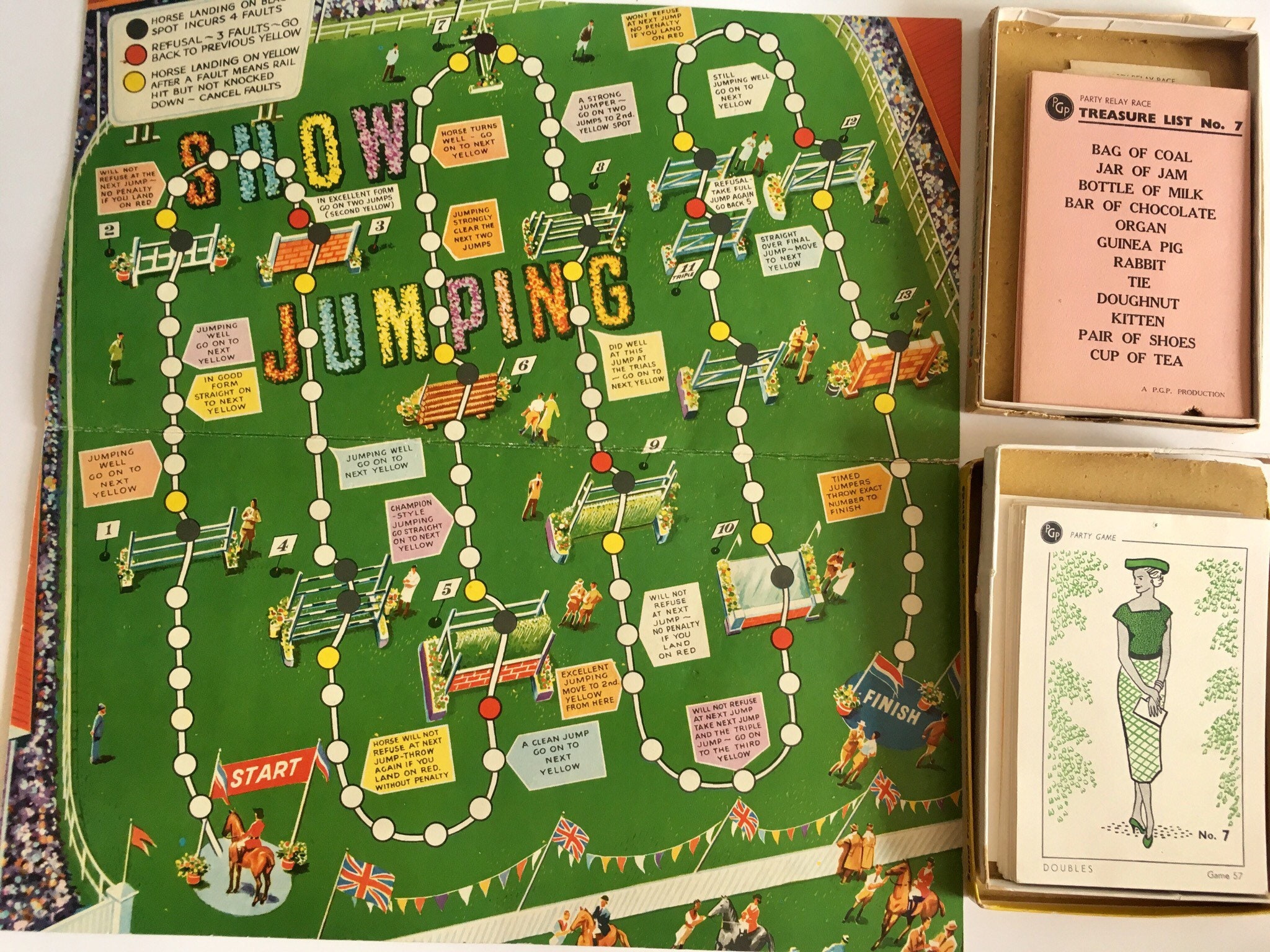 vintage board games and card games collection etsy