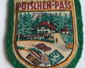 Vintage Alpine Ski Patches.