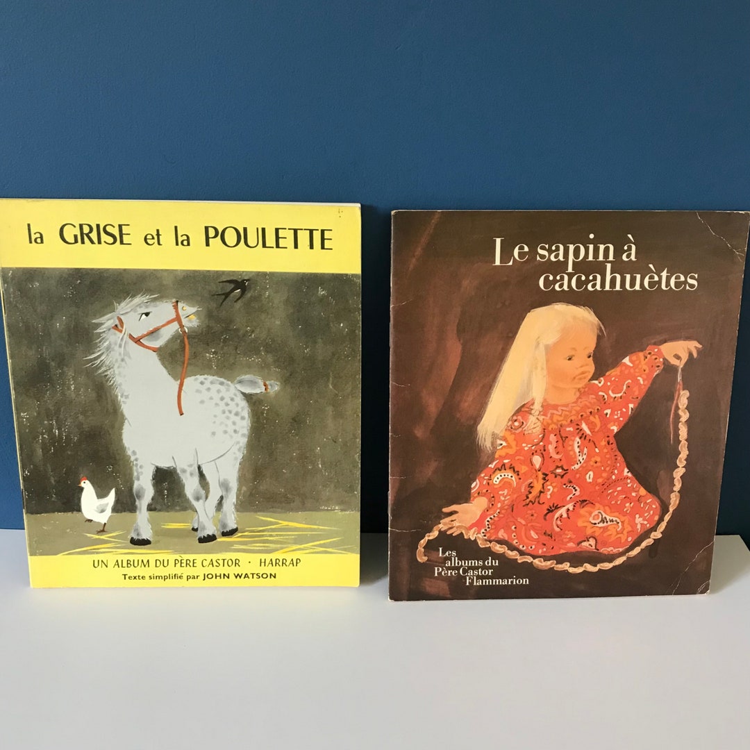 Vintage French Children's Picture Books. Etsy