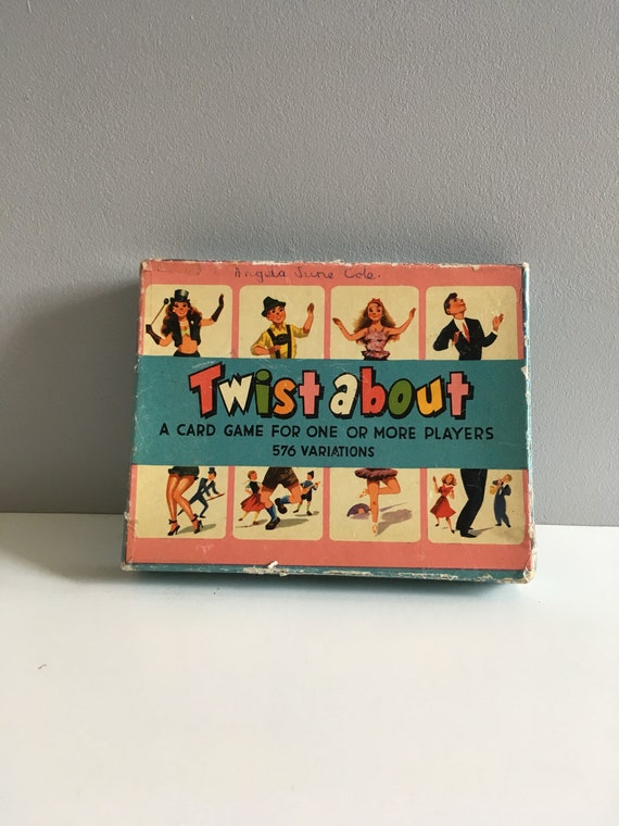 Game Vintage Card Game twist About Complete 