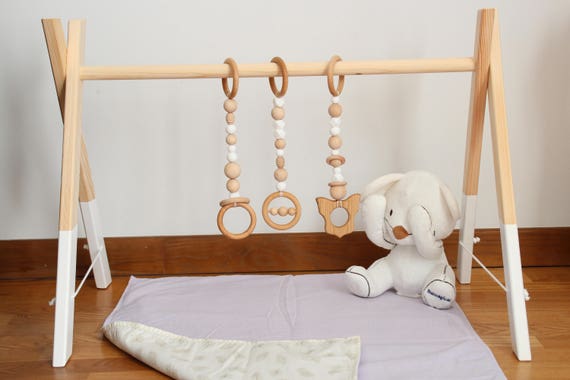 Natural toys gym pounded