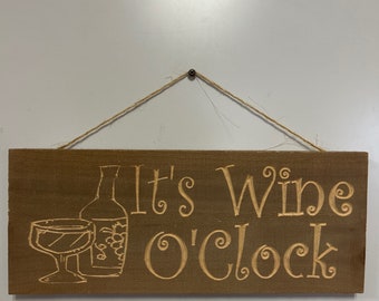It's Wine O'clock
