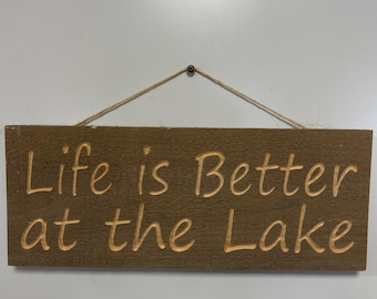 Life is Better at the Lake