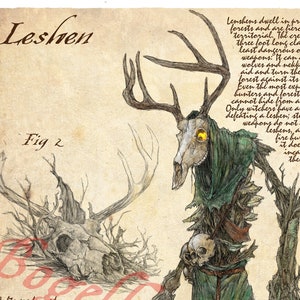Leshen Naturalist Inspired Poster
