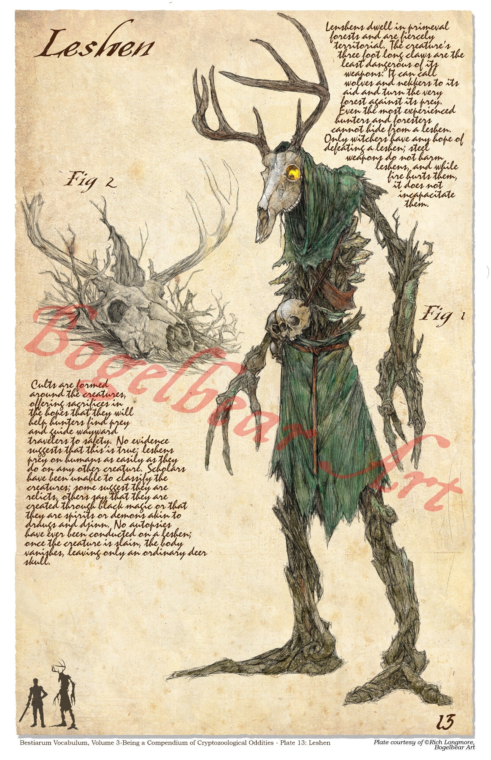 Leshen Naturalist Inspired Poster